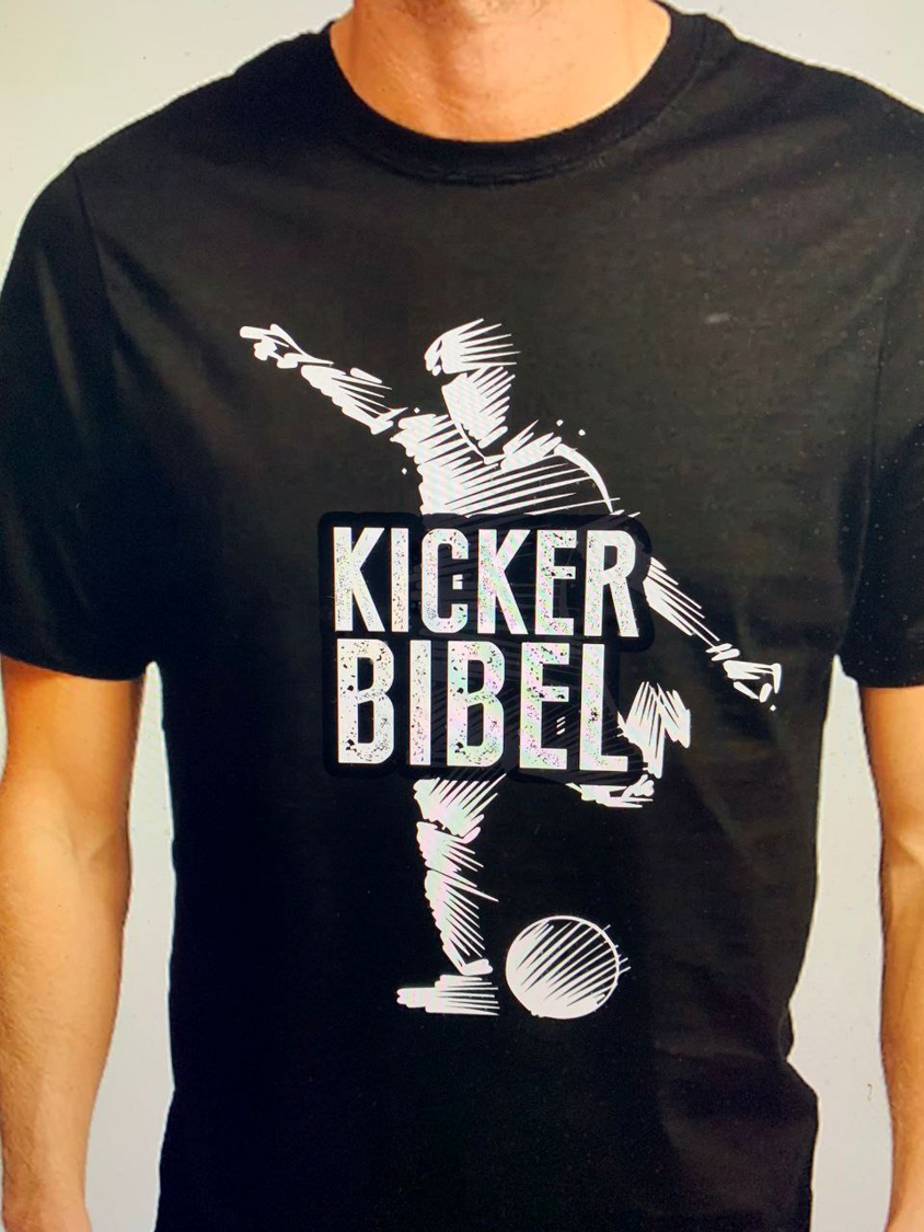 Männer T-Shirt Kicker Bibel S