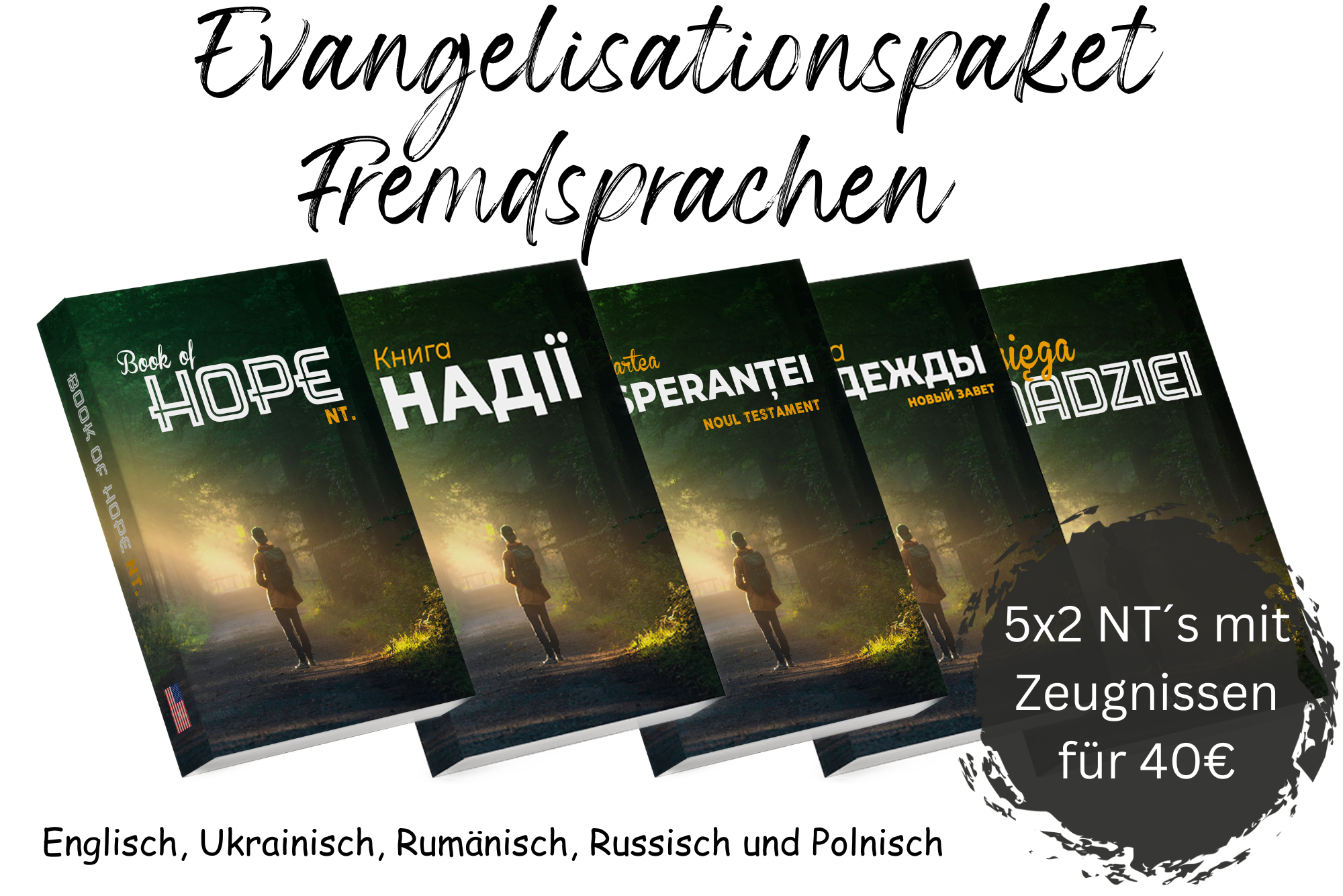 Evangelisationspaket Fremdsprachen